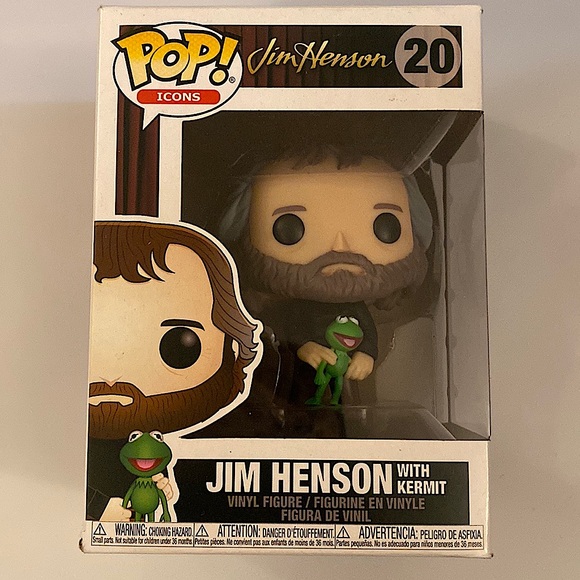 Funk Pop Icon Jim Henson with Kermit NEW IN BOX